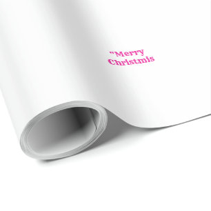 Papel De Regalo Sencillo logo de personalizado minimalista elegant