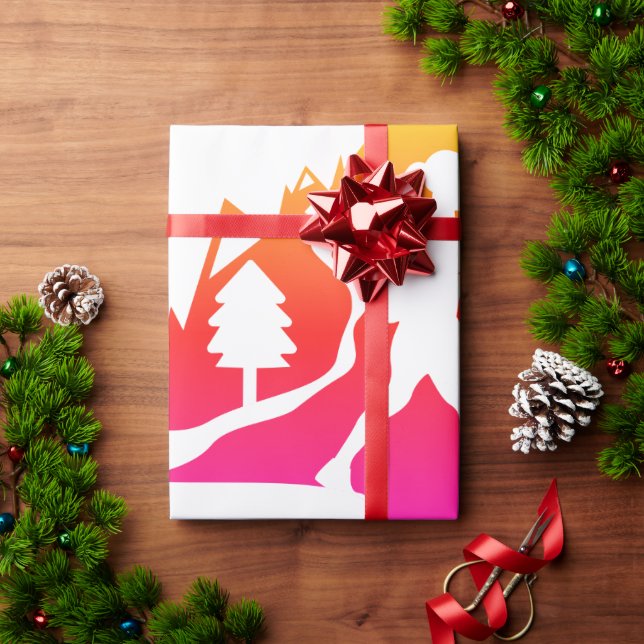 Papel De Regalo Senderismo o senderismo (Regalo de vacaciones)