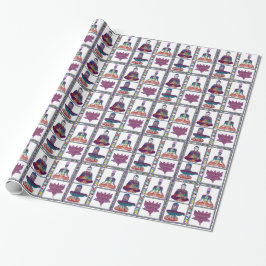 Papel De Regalo Señor principal Teacher Meditation del alcohol de