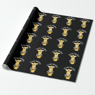 Papel De Regalo Sensación Fantástica De Fans Graciosos Pun Oscuro