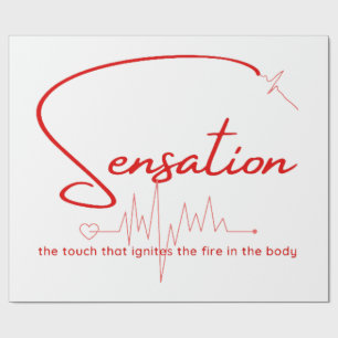 Papel De Regalo Sensation Pulse Heartline