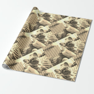 Papel De Regalo Sepia, Personalizado fotográfico personalizado