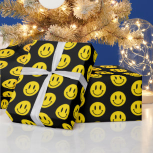 Papel De Regalo Ser Feliz Grinning Face Fundido Cualquier color de