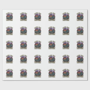 Papel De Regalo Ser Genial Es Disfraz Cementerio De Zombies De Hal
