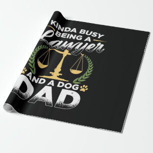 Papel De Regalo Ser Un Abogado Y Un Padre Perro