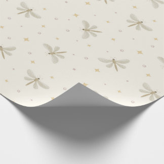 Papel De Regalo Serene Dragonflies Wrapping Paper