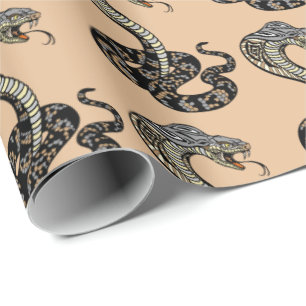 Papel De Regalo serpiente cobra