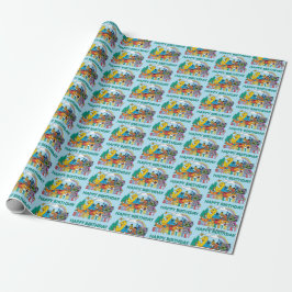 Papel De Regalo Sesame Street | Rainbow Wave