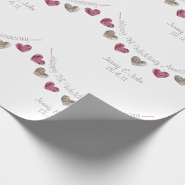 Papel De Regalo Sétimo aniversario boda amargo