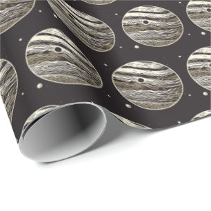 Papel De Regalo SF Jupiter Woodcut 1