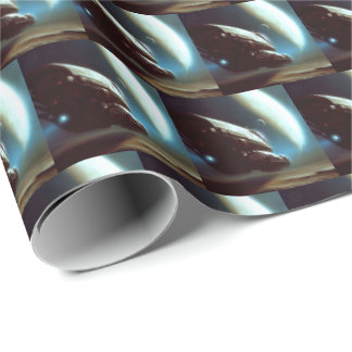 Papel De Regalo SF Orbiting Spaceship 1