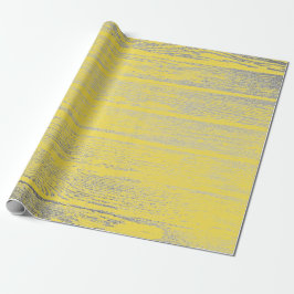 Papel De Regalo Shabby italiano Lemonade Yellow Gray Silver Wood