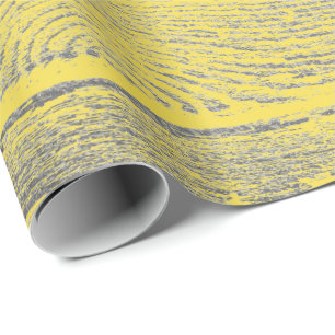 Papel De Regalo Shabby italiano Lemonade Yellow Gray Silver Wood