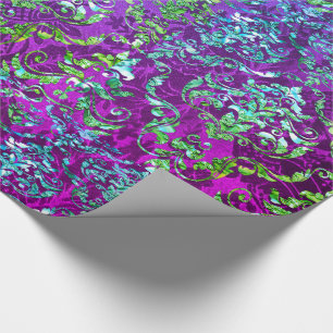 Papel De Regalo Shallipare Multiflote Royal Baroque Damasco