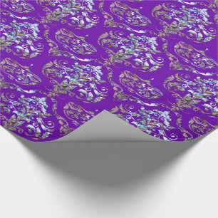 Papel De Regalo Shalliveye Royal Baroque Damask Elegance