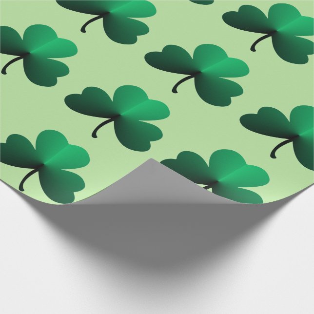 Papel De Regalo Shamrock (Esquina)