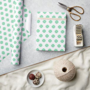 Papel De Regalo Shamrock verde: la suerte del irlandés