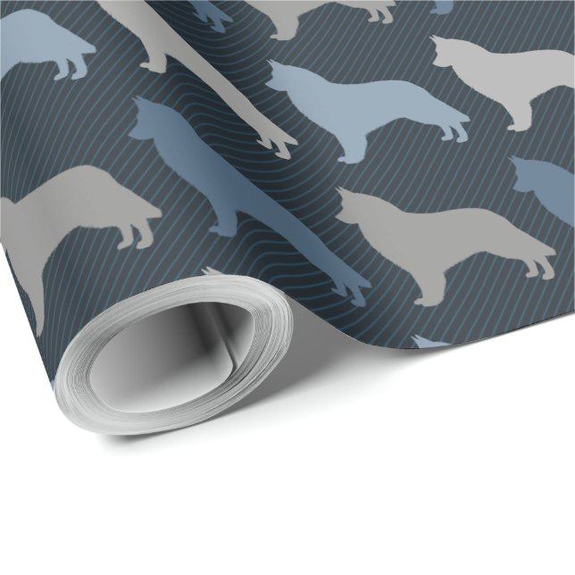 Papel De Regalo Sheepdog belga (Esquina del rollo)