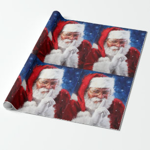 Papel De Regalo SHH Santa