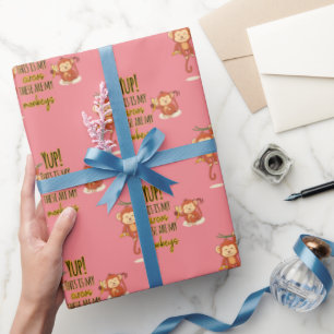 Papel De Regalo ¡Sí! Este es mi circo, estos son mis dos monos