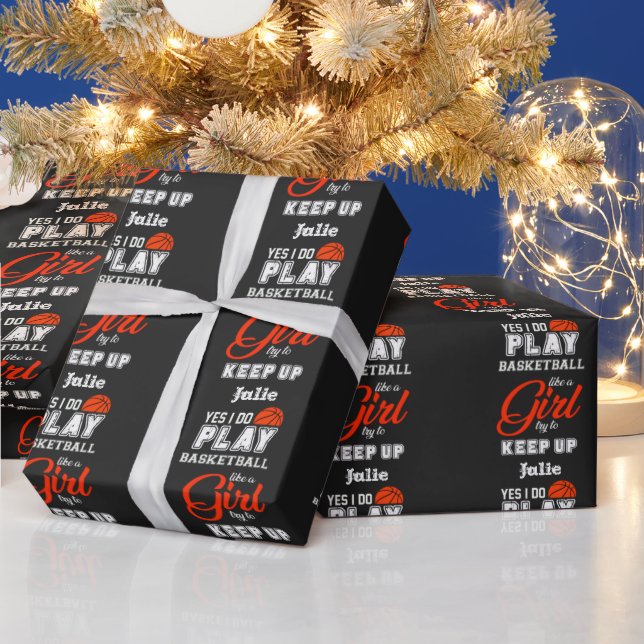 Papel De Regalo Sí, Juego Básquetbol Como Un Chica (Vacaciones)