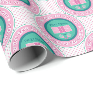 Papel De Regalo Si no puedes tomar el calor - rosa y mezquina