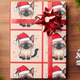 Papel De Regalo Siamese cat wrapping paper