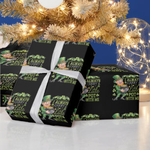 Papel De Regalo Siempre Llevo Una Pequeña Pota Conmigo Gracioso