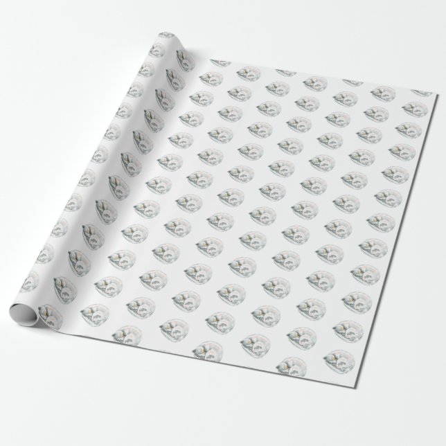 Papel De Regalo Siesta de gato (Desenrollado)