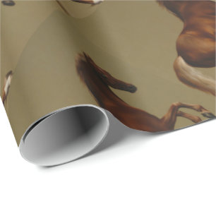 Papel De Regalo Silbato de caballo vintage de George Stubbs