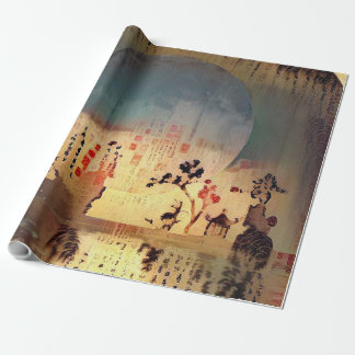 Papel De Regalo Silhouettes de Asia