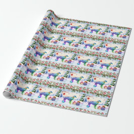Papel De Regalo Silken Windhound X-mas