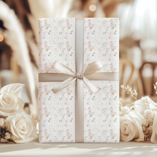 Papel De Regalo Silly Goose Wildflower Chica fiesta (Subido por el creador)