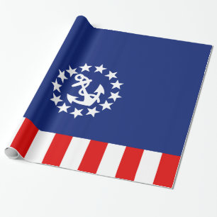Papel De Regalo Símbolo de bandera náutica estadounidense