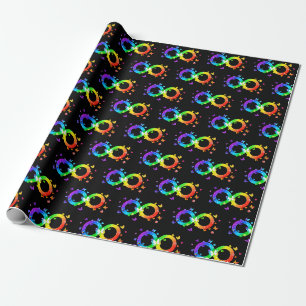 Papel De Regalo Símbolo de infinito de orgullo autista