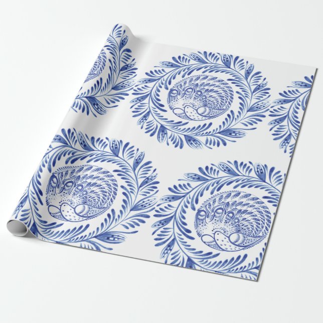 Papel De Regalo Símbolo popular ucraniano (Desenrollado)