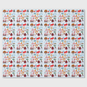 Papel De Regalo Símbolos de Canadá