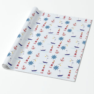 Papel De Regalo Símbolos del mar de Guay