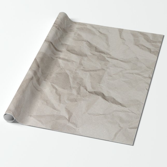 papel de regalo símil papel arrugado (Desenrollado)