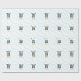 Papel De Regalo Simple código qr minimal agregar logo escanear cód