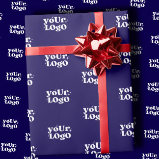 Papel De Regalo Simple Elegant Custom Logo Here Company