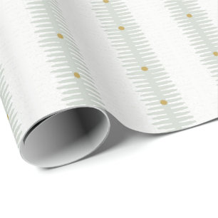Papel De Regalo Simple geométrico moderno y tranquilizador