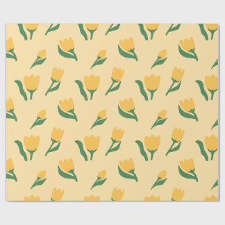 Papel De Regalo Simple Hand Drawn Watercolor Floral Girl Birthday