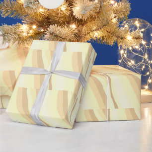 Papel De Regalo Simple logotipo personalizado elegante minimalista