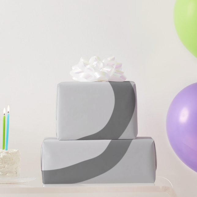 Papel De Regalo simple minimal personalizado acuarela agregar logo (Regalos de fiesta)