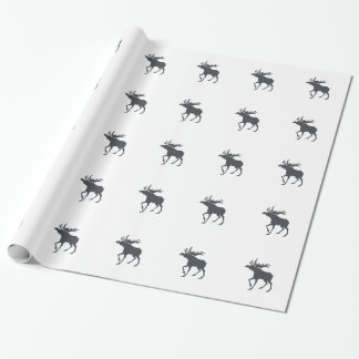 Papel De Regalo , Simple y hermosa ciervos dibujados mano moderna