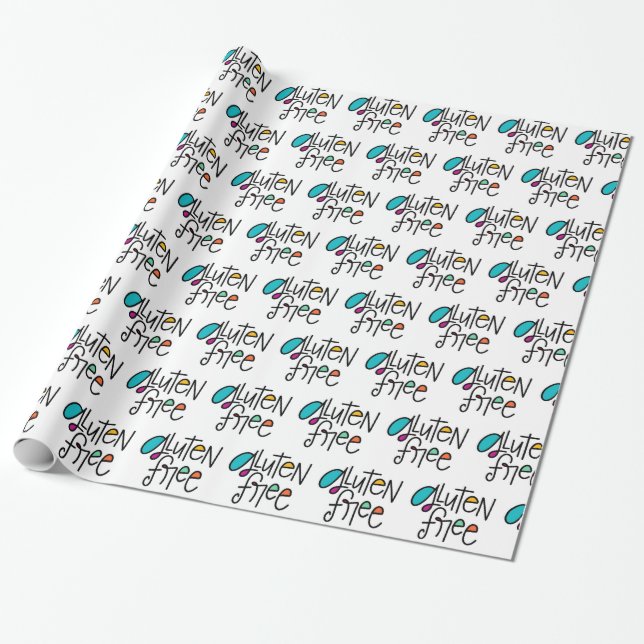 Papel De Regalo Sin gluten (Desenrollado)