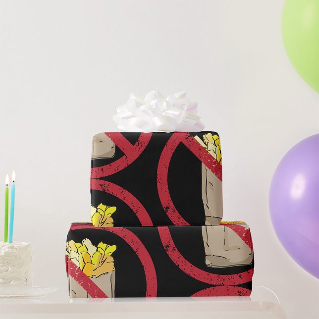 Papel De Regalo Sin Rótulo Fries (Subido por el creador)