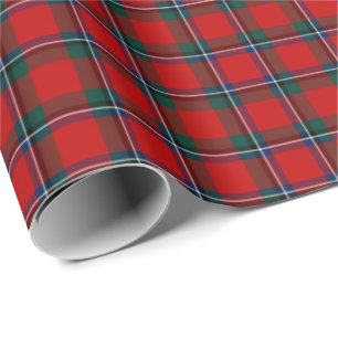 Papel De Regalo Sinclair Clan Tartan