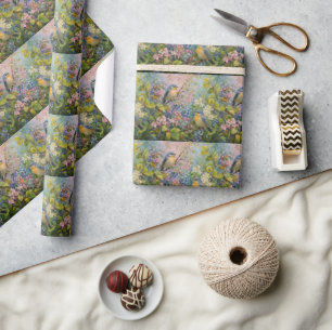 Papel De Regalo Sinfonía de Jardín de Primavera